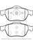 Renault Laguna - 02/05 Ön Fren Balatası (Kablosuz) (Disk) (155,3X71X17/156,3X68,7X17) (Fmk) 7701207615 2