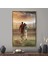 1 Parça Gold Çerçeveli Kanvas Tablo, Lionel Messi Cristiano Ronaldo, Spor Salonu Sanat, 1