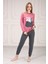 Cepli Baskılı Pijama Takım 4