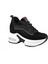 Guja 22K300-2 Dolgu Topuk Siyah Kadın Sneakers 2