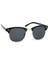 DC2037BLACK Parlak Siyah Polarize Clubmaster Unisex Güneş Gözlüğü 1
