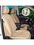 Renault Kangoo 2021+ Uyumlu Krem Ticari Tay Tüyü Koltuk Kılıfı 2