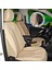 Renault Kangoo 2021+ Uyumlu Krem Ticari Tay Tüyü Koltuk Kılıfı 3
