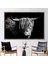 1 Parça Gold Çerçeveli Kanvas Tablo, Boğa, Longhorn Boğa Sanat Eseri, Öküz 3 Boyutlu Kanvas, 1