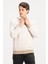 Erkek Bisiklet Yaka Bej Kazak Sweatshirt 5