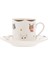 Gato 6 Kişilik Kahve Fincan Takımı 80 ml 7