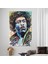 1 Parça Kanvas Tablo, Jimi Hendrix, Ünlü Kanvas Sanatı, Soyut Adam 3 Boyutlu Kanvas, 1
