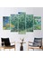 5 Parçalı Mix Kanvas Tablo, Van Gogh Tarafından Lilac Bush, Üreme Sanat Eseri, 1