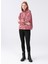 Fermuarlı Yaka Düz Pembe Kadın Sweatshirt Y-Chrıstına 2