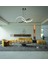 3 Renk Modern Sarkıt LED Avize Avz-01-Krom 2