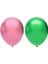 80 Adet Açık Yeşil Pempe Metalik Balon Helyum Gazı Uyumludur.-Açılış Balonları 1