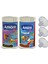 Guppy Tropikal Mix Granules 2X250ML Akvaryum Balık Yemi ve Hava Hortumu Vantuzu 1