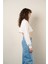 Ekru Kısa Crop Sweat 4