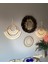 Wall Decoration Art Premium Rafya ve Makrome 4’lü Set 5