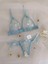 Soft Blue Daisy Bralet Takımı 1