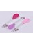 Silikon Yemek Kaşığı Pembe 30 cm Dayanıklı Silikon Malzeme ile Tek Adet 2