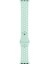 Apple Watch Seri (Tüm Seriler) ile Uyumlu 42-44-45 mm Small Beden(S Size) Delikli Silikon Kordon Deniz Mavisi 1