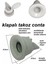 Çekvalfli Adaptör Conta Ø50 Lavabo Eviye Gider Koku Önleyici 2