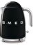 Smeg Siyah Kettle 1x2 Ekmek Kızartma Makinesi ve Filtre Kahve Makine Seti 4