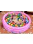 Oval Şişme Havuz Bebek Havuzu Şişme Çocuk Havuzu 100CM Pembe 4
