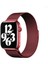 Apple Watch Seri 9 8 7 6 5 4 3 Se / Ultra 42-44-45-49 MM Ebatlar İçin Milano Loop Çelik Örme Kordon 1