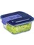 Luminarc Temp Easy Box Kare 38 cc Mavi Kapak 1