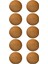 12 Adet Ham Mdf 14CM Yuvarlak 6mm B007 2