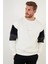 Pamuklu Oversize Içi Tüylü Yumuşak Şardonlu Sweat Erkek Sweat 5905298 4