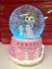 Cosy Home Gift Frozen Elsa Olaf Karlar Ülkesi Büyük Boy Kar Küre Müzikli Pembe Kar Püskürtmeli Işıklı 4