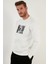 Pamuklu Oversize Içi Tüylü Yumuşak Şardonlu Sweat Erkek Sweat 572METAVERSE 5