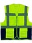 Mühendis Tipi Ikaz Yeleği Cepli Fosforlu Sarı Güvenlik Yelek 2