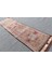 Türk Halısı Eskitme Halı Halı 88X335 Cm Kahverengi Halı Anadolusı Mutfak Halı 9555 1