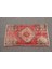 Türk Halısı Eskitme Halı Halı 49X86 Cm Kırmızı Halı El Dokuma Halı 9806 1