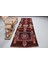 Eskitme Halı Türk Halısı Halı 112X359 Cm Kahverengi Halı Ofice Koridor Halı 9469 1