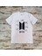 Bts Imza Baskılı Unisex T-Shirt Army Kolye Army Bileklik 3 Lü Kombin 2