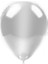 Metalik Gümüş Balon 1