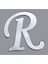 Pleksi Harf Gümüş Renk R Harfi 1