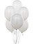 Metalik Beyaz Balon 50 Adet 1
