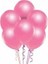 Metali̇k Balon Pembe 100 Adet 1