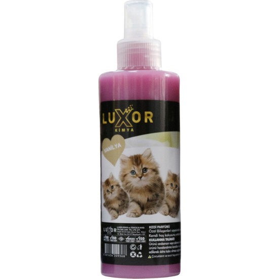 Luxor Kimya Kedi Parfümü Vanilya 200 Ml Fiyatı - Taksit Seçenekleri