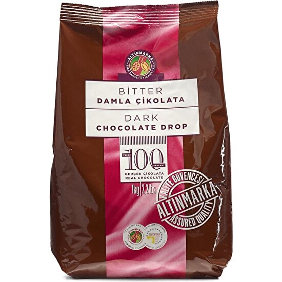 Altınmarka Bitter Damla Çikolata 1kg