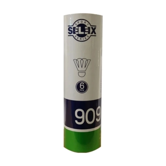 Selex 909 Badminton Topu Plastik 6'lı