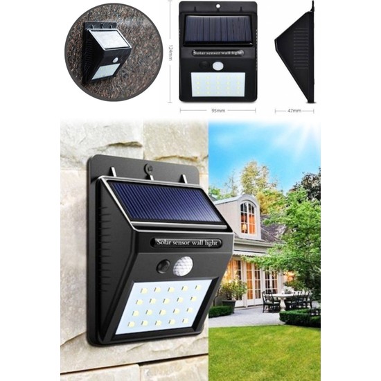 BYZ Home Güneş Enerjili Duvar Lambası Fiyatı Taksit Seçenekleri BYZ Home Güneş Enerjili Duvar Lambası Fiyatı Taksit Seçenekleri