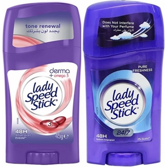 Lady Speed Stick Derma Omega 45 gr Pure Freshness 45 gr Fiyatı