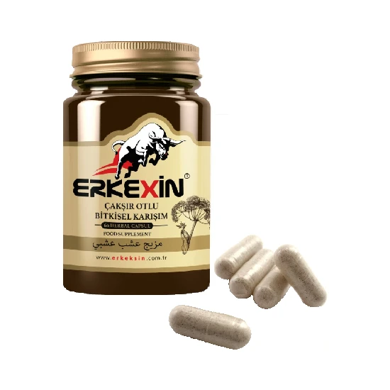 Erkexin Erkexınn Çakşır Otlu Bitkisel 30 Kapsül