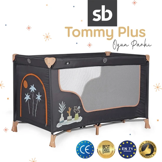Sunny Baby Tommy Plus Oyun Parkı 60*120 cm