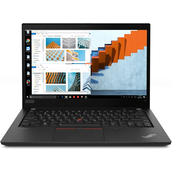 Lenovo Thinkpad T14 Gen 2 Amd Ryzen 5 Pro 5650U 8GB 256GB SSD Windows 10 Pro 14.0 Taşınabilir Bilgisayar 20XK002TTX