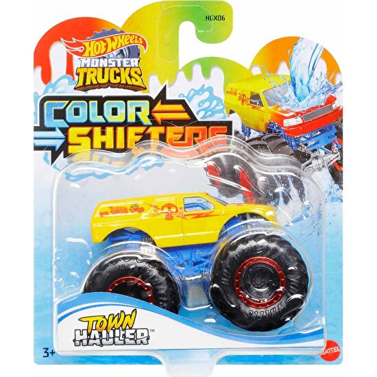 Hot Wheels Monster Trucks 1:64 Renk Değiştiren Arabalar - Town Hauler