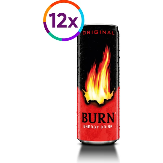 Burn Enerji İçeceği 12 x 250 ml
