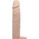 Pretty Love 6 cm Dolgulu Uzatmalı Penis Kılıfı Realistik Penis Ten Rengi Dildo